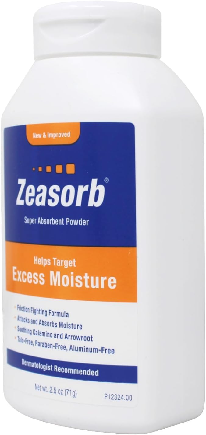 Zeasorb Prevention Super Absorbent Powder 2.5oz (Pack of 3)