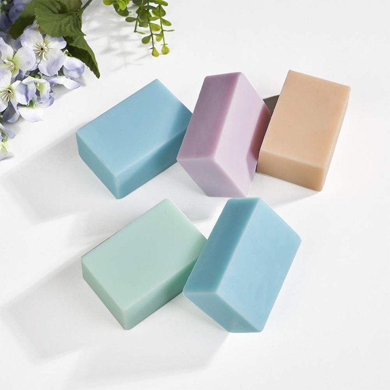 Silicone Soap Mold for Soap Making, 12-Cavity 5.5oz Deep Rectangle Soap Mold, Thick Flexible Easy Release BPA-Free Non-Stick Mold for Handmade Soap, Bath Bombs, Resin & DIY Crafts