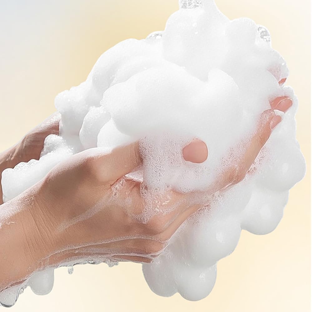 AKARY Coconut Soap For Face & Body, Moisturizing Handmade Soap Bar, Oil Control Deep Cleansing Exfoliation Mild Smooth Skin Shrink Pore for Daily Skin Care