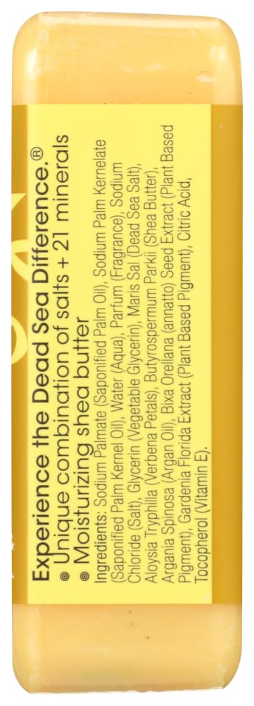 One With Nature Dead Sea Mineral Soap, Lemon Sage, 7-Ounces (Pack of 6)