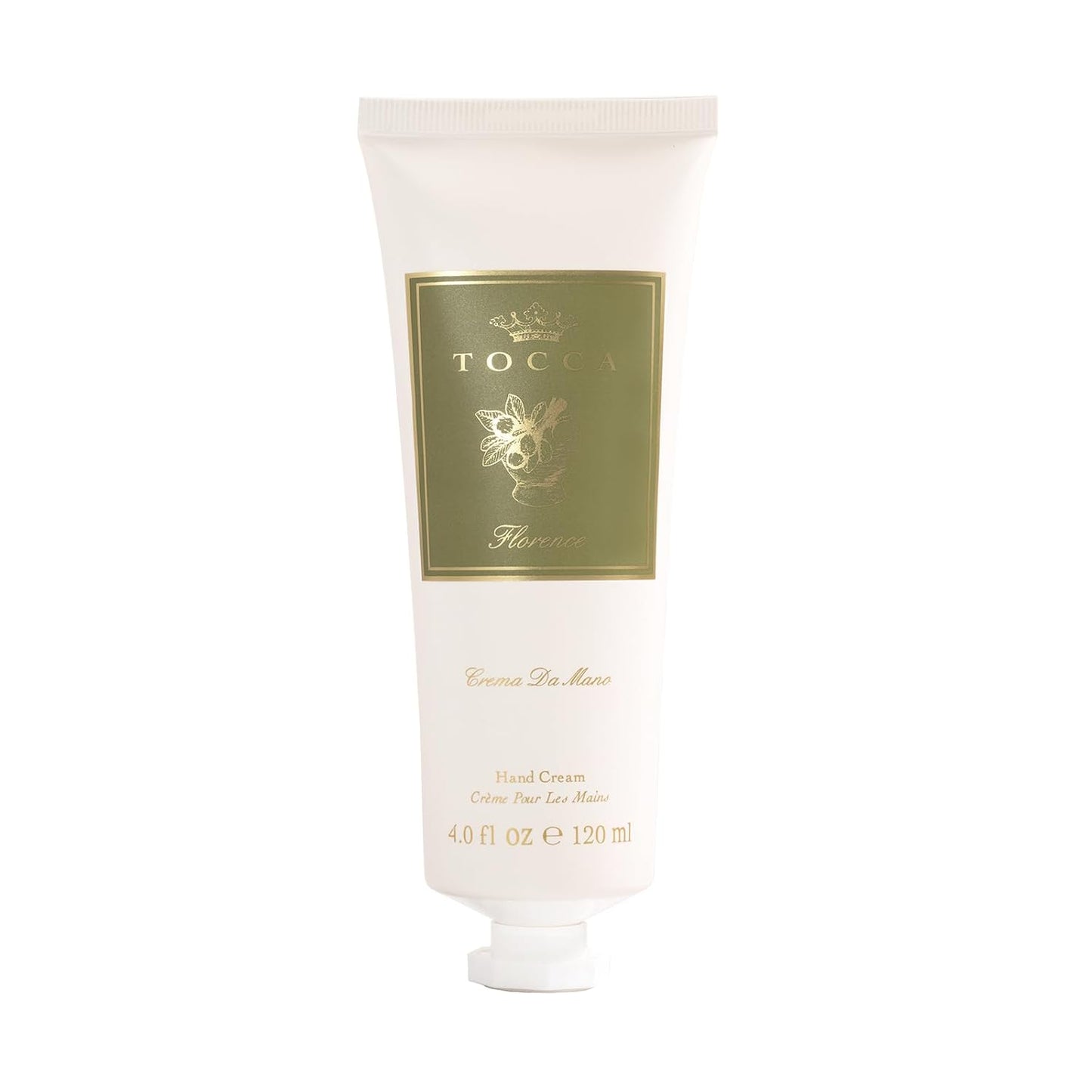 Tocca Crema de Mano, Cleopatra Hand Cream, 4 oz - Grapefruit, Jasmine, Vanilla Musk - Moisturizing, Quick Absorbing