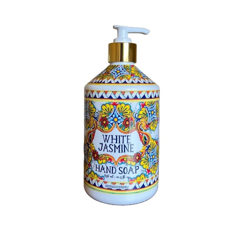 Home and Body Company Hand Soap Villa Flora Collection – 8 Bottles (16 fl oz / 473 ml Each), Essential Oil Infused Scents: Sea Salt Verbena, Coconut Citrus, Orchid Vanilla, White Jasmine