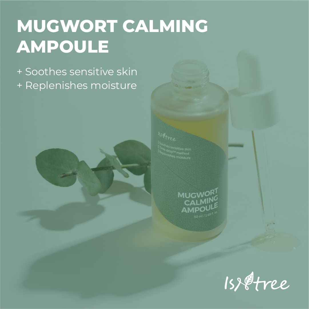 Mugwort Calming Ampoule 50ml - Soothes Sensitive Skin & Replenishes Moisture