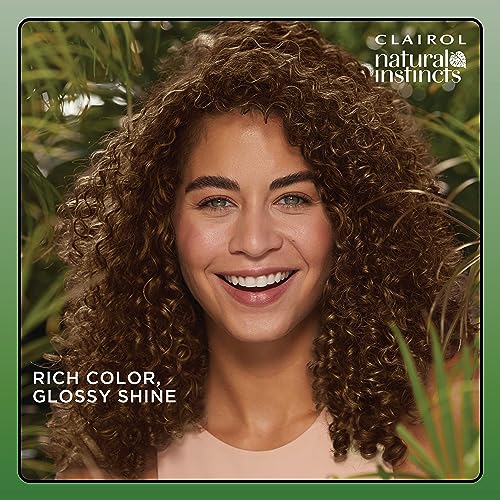 Clairol Natural Instincts Demi-Permanent Hair Dye, 5A Medium Cool Brown Hair Color, Pack of 1