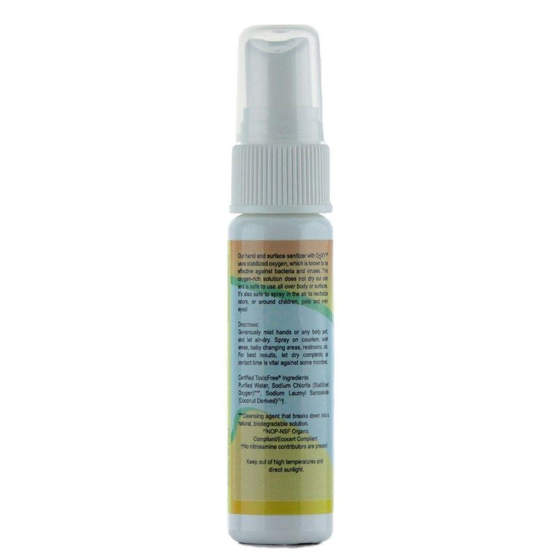 Raise Them Well Kid-Safe Hand Sanitizer Spray for Travel & School, Alcohol-Free & Non-Toxic, Gentle Skin Formula, TSA-Approved Pocket Size, for Families, Daycare, and On-the-Go Use, Pack of 3