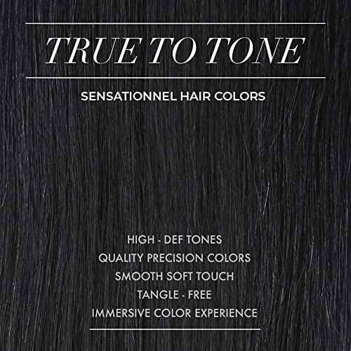 Sensationnel Ruwa prestretched braiding hair - 3x 48 inch water repellent kanekalon fast dry synthetic sports itch free (5 pack, 1 JETBLACK)