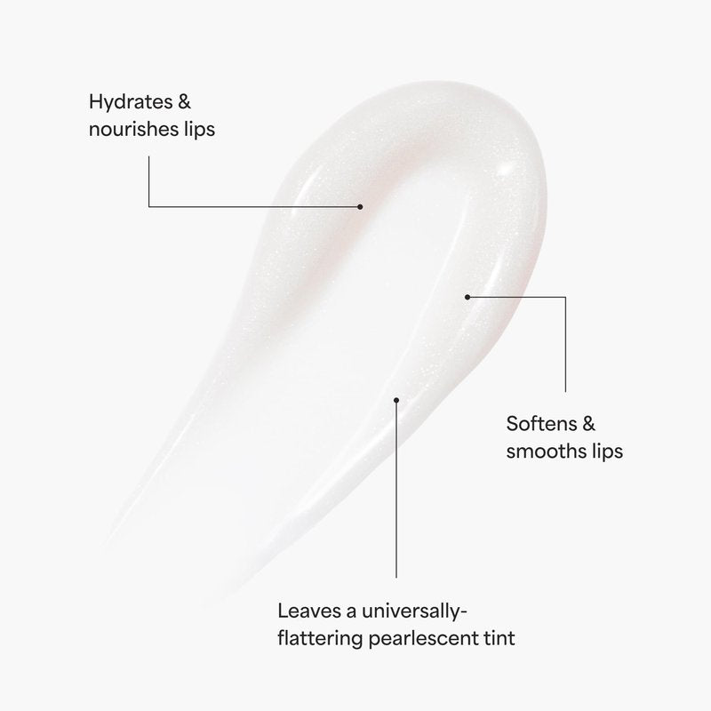 TULA Skin Care Pearlescent Duo - Iced Spresso Energizing Eye Balm 0.35 oz + Iced Glaze Plumping Lip Treatment 0.28 oz, 2-Piece Kit
