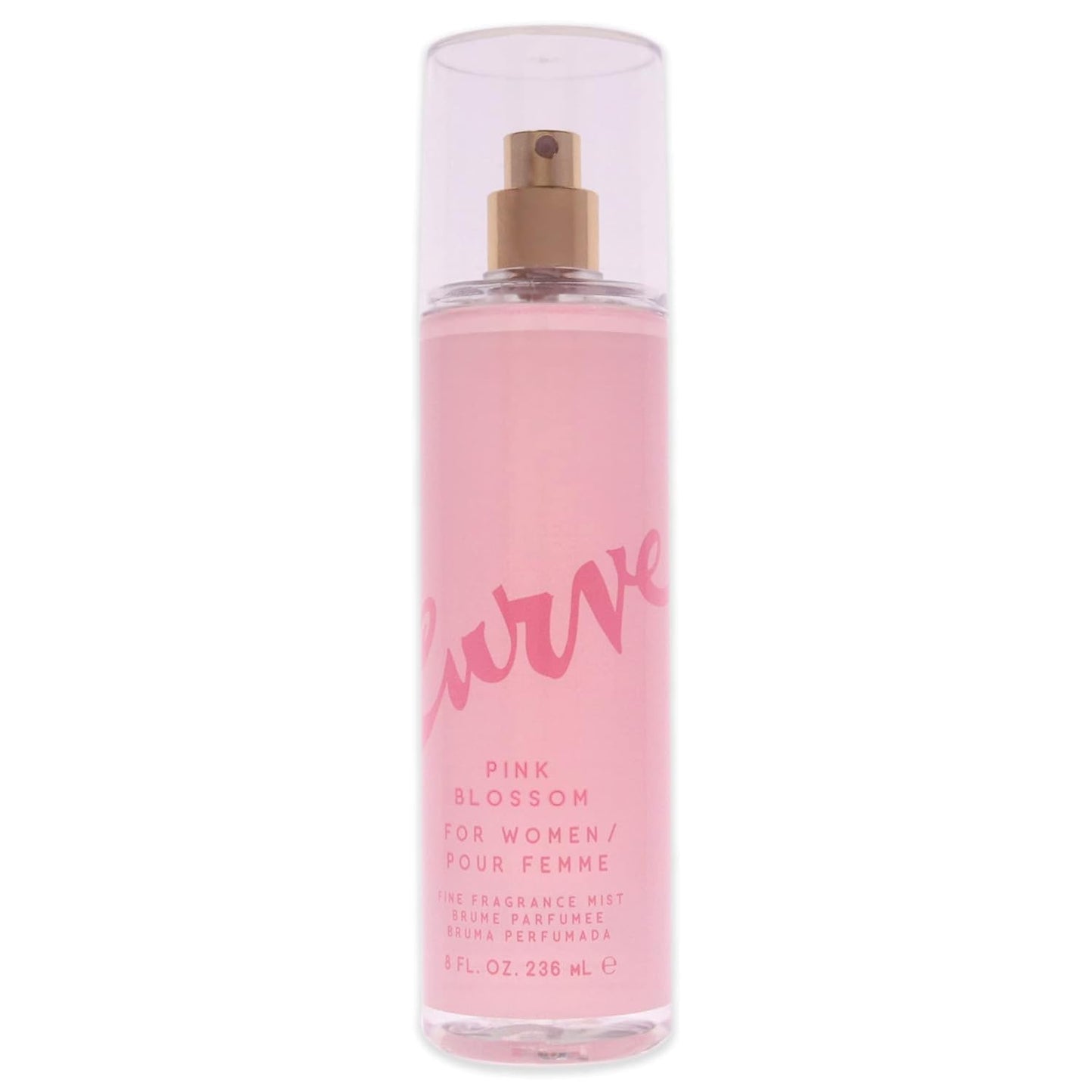 Curve Women's Perfume Fragrance, Casual Day or Night Scent, Pink Blossom, 1 Fl Oz