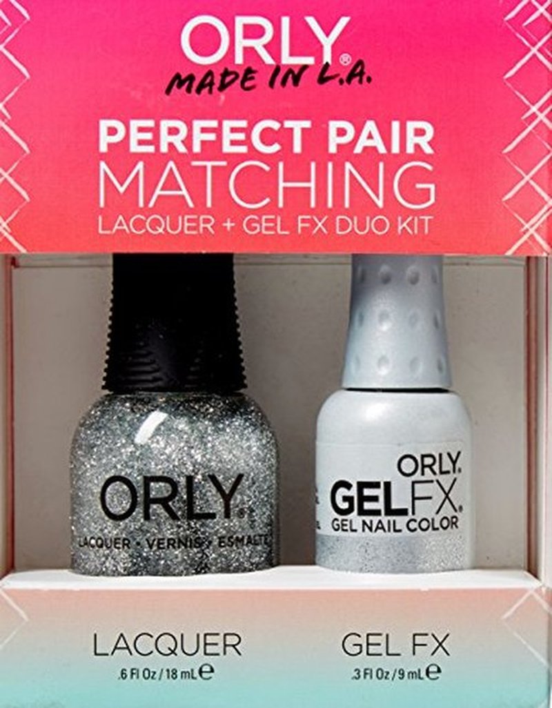 Orly Perfect Pair Matching Lacquer and Gel Duo Kit, Tiara