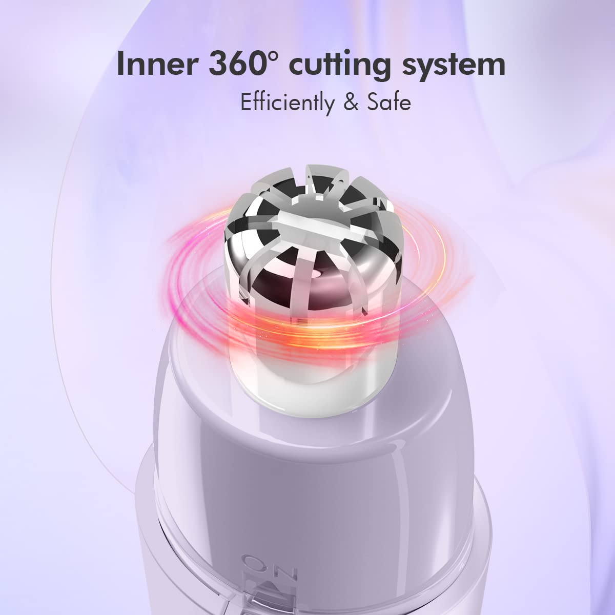 TOUCHBeauty Portable Ear Nose Hair Trimmer for Women, Nose Trimmer Women, Nose Hair Trimmer, Ear and Nose Hair Trimmer Clipper for Men Women, Mini Sized Battery Powered, Easy Cleansing