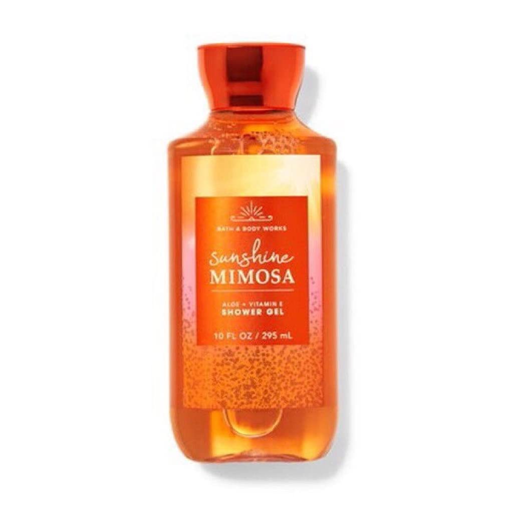 Bath & Body Works Sunshine Mimosa Shower Gel Gift Sets For Women 10 Oz (Sunshine Mimosa)