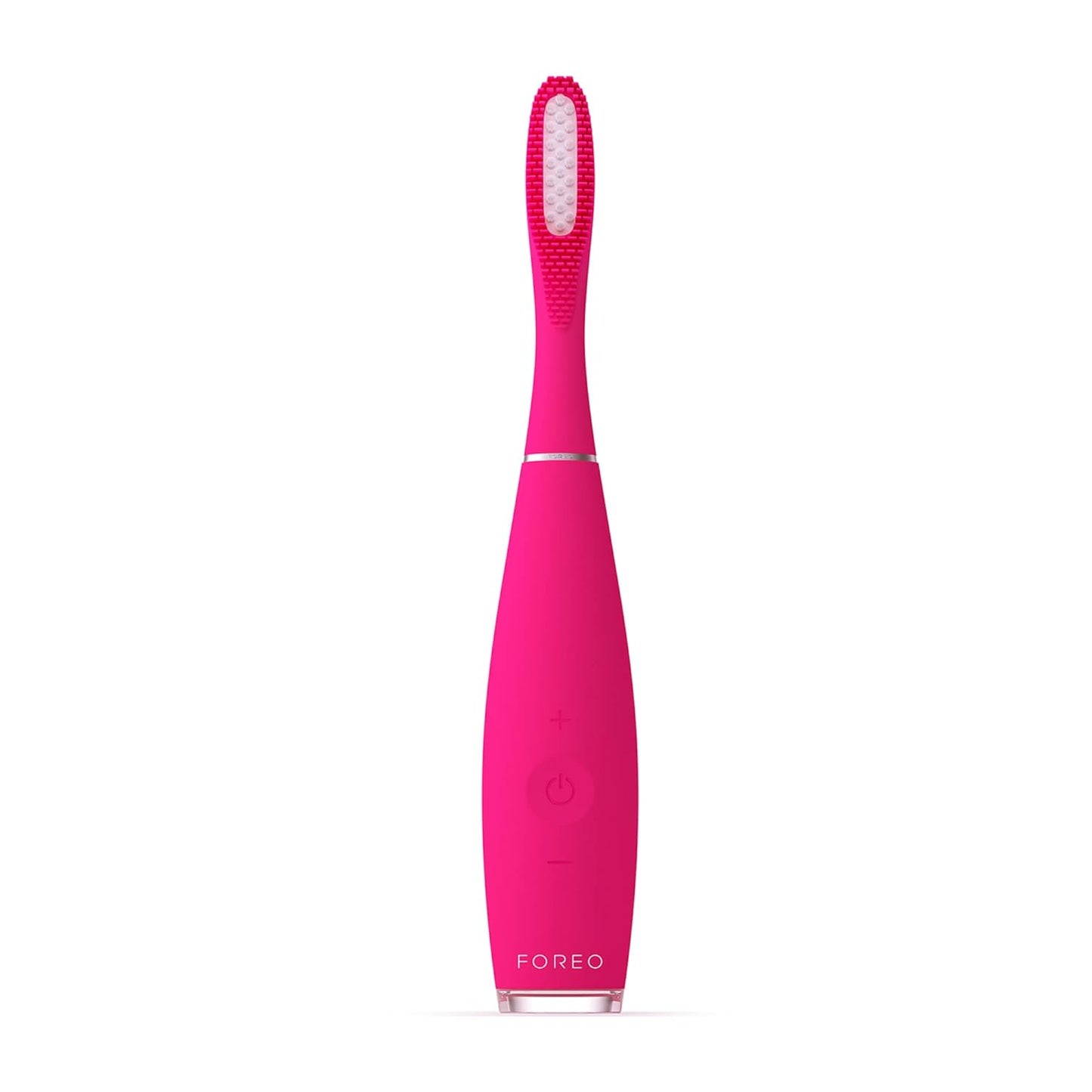 FOREO ISSA Hybrid Wave Brush Head Black, Medical-Grade Silicone & PBT Polymer Bristles, 6-Months Lasting