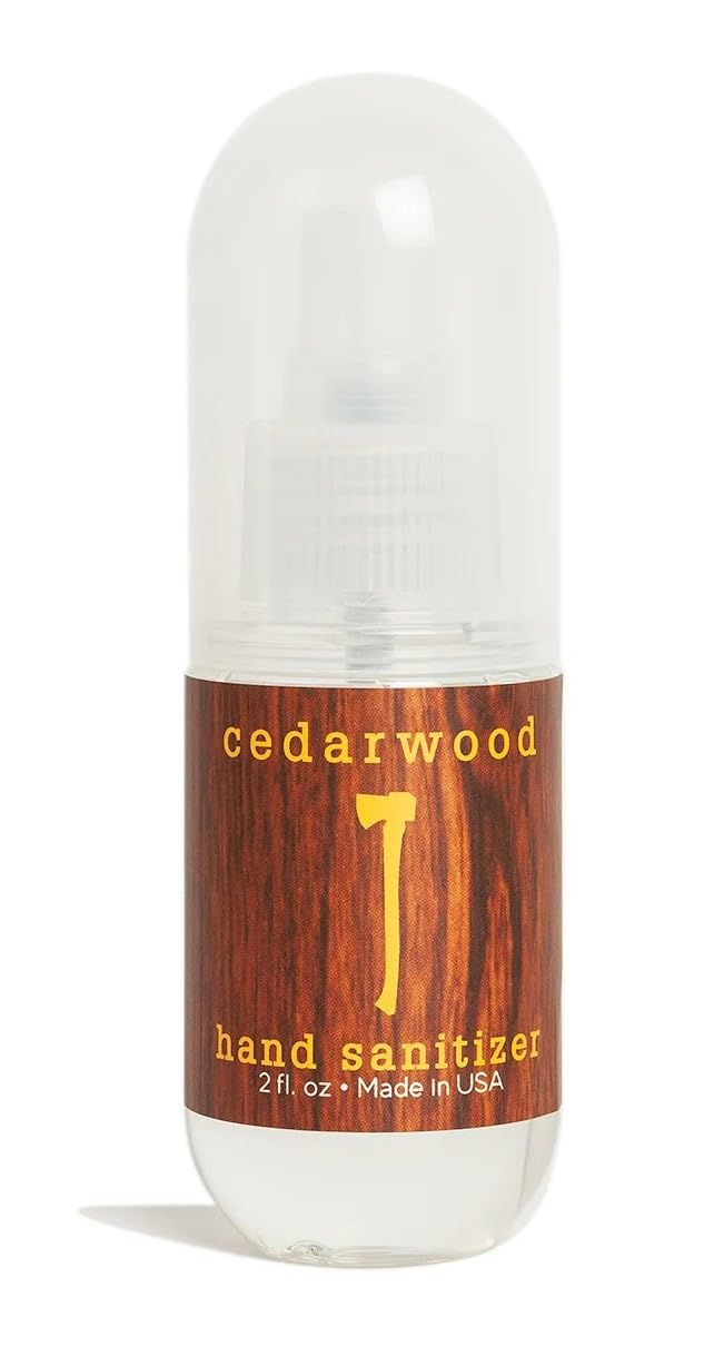 Kalastyle CEDAR WOOD Soap and Hand Cleansing Spray DUO | Contains one 5.4 ounce bar of Soap and one 2 ounce bottle of CEDAR Wood Scented Cleansing Hand Spray | Vegan, Cruelty-Free | Made in USA