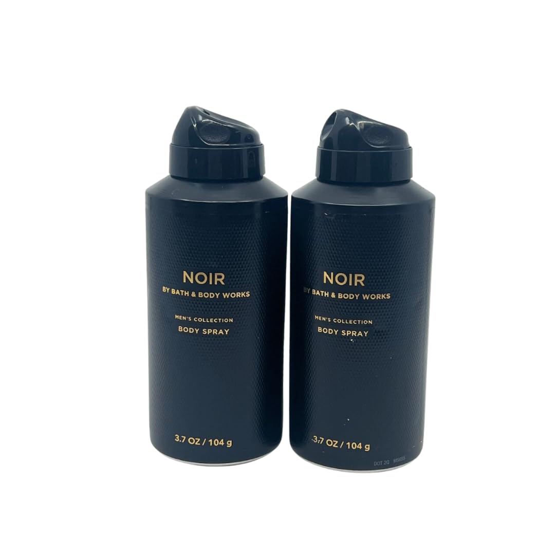 Bath and Body Works Men's Collection Freshwater Deodorizing Body Spray 3.7 Oz. 2 Set.