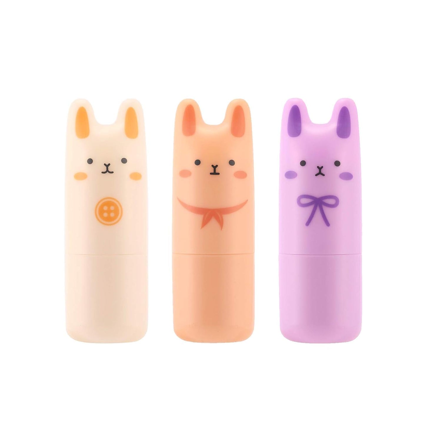 TONYMOLY Pocket Bunny Perfume Bars Stick, Perfume for Women, Body Spray & Fragrance, Travel Size Perfumes, 3pk + Pocket Bunny Facial Mist, Hydrating Facial Moist Mist Moisturizer Spray Bundle