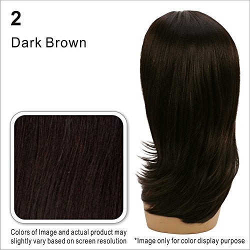 Vivica A Fox Hair Collection BP Kennedi Bang N Pony in Color Wig, 2, 5.20 Ounce