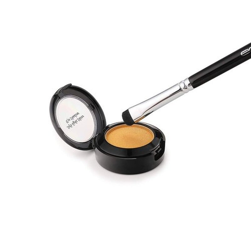 Eyeshadow Smudge Brush Short Shader Precision Makeup Brush High-End Small Eyeshadow Brush for Creasing & Cat Eye Makeup Look - Premium Quality - Cruelty Free E806 Black