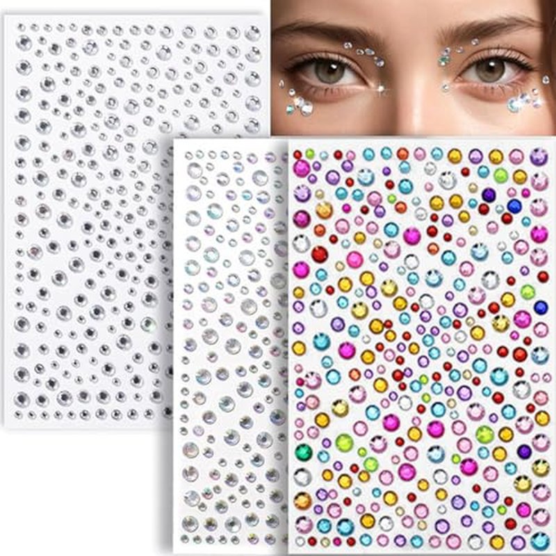 Gold Glitter Freckles Face Tattoo Face Makeup Fake Freckles Faux Freckles Sparkle Freckles Waterproof Gold Freckles Temporary Face Tattoos Jewels Stickers Face for Women Accessories 13 Sheets