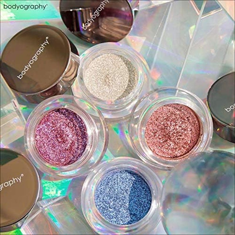 Bodyography Glitter Pigments (Flip Side): High Shine Glitter Shadow | Gluten-Free, Cruelty-Free