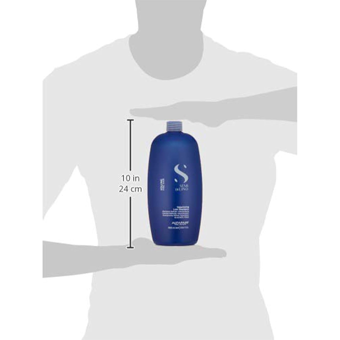 Alfaparf Milano Semi Di Lino Volume Shampoo For Fine Hair – Sulfate Free Volumizing Low Shampoo - Adds Intense Volume, Thickness and Body - Anti-Frizz - Professional Salon Quality