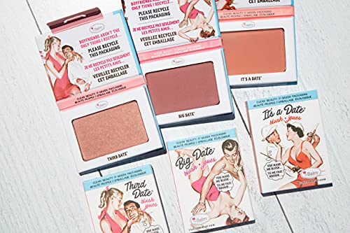 theBalm Clean and Green Powder Blush - Big Date