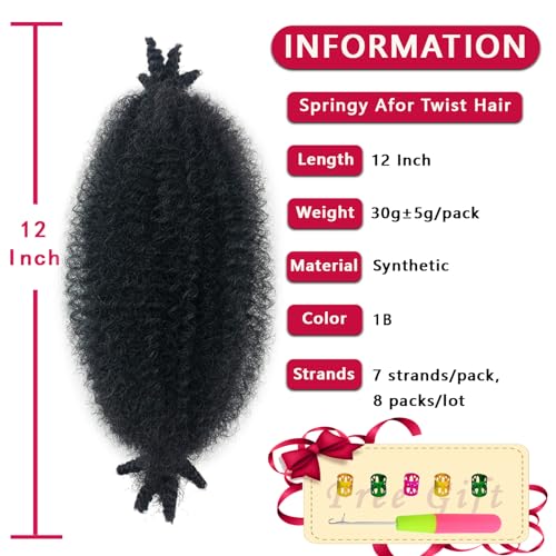 Marley Twist Braiding Hair Ombre Gray Afro twist hair 24 Inch Wrapping Hair for Soft Locs Pre-Separated Marley Hair 8 Packs Synthetic Crochet for Faux Locs Kinky Braiding Hair Extensions for Twisting