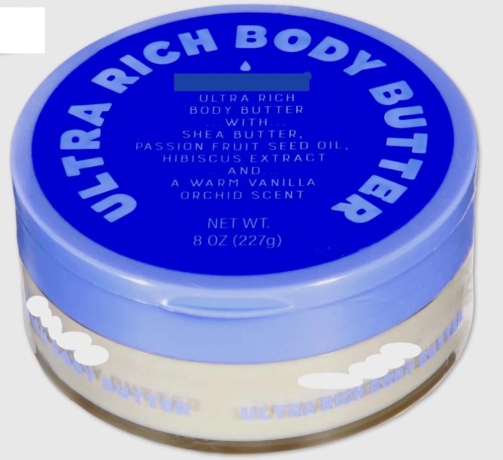 Trader Jo Warm Vanilla Orchied Scent Ultra Rich Body Butter Cream 8oz(227g)