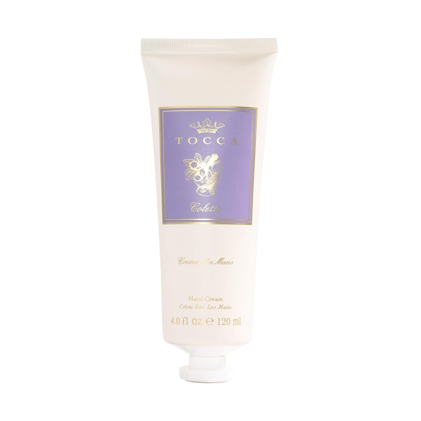 Tocca Crema de Mano, Cleopatra Hand Cream, 4 oz - Grapefruit, Jasmine, Vanilla Musk - Moisturizing, Quick Absorbing