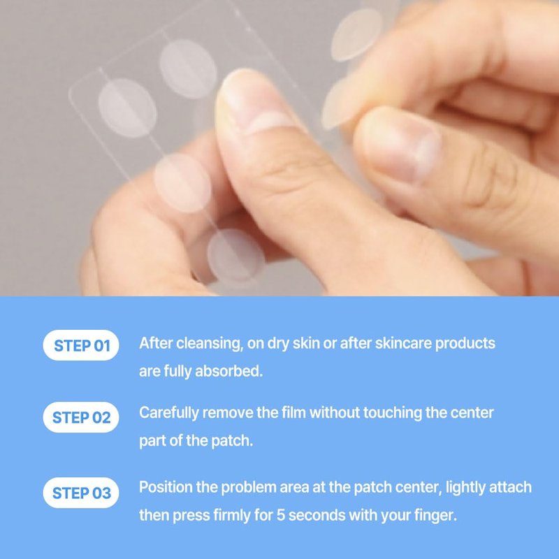 G9SKIN Zero Solution Spot Cover Patch - Hydrocolloid Pimple Patch, 108 Invisible Acne Patches for Face, Ultra-Thin Beveling Edge Spot Treatment, Waterproof Blemish Cover Stickers (10mm & 12mm Sizes)