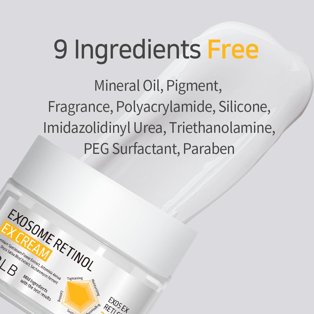 APLB Exosome Retinol EX Cream | EXOS EX RETI CEN™ 25.5% 1.86 FL.OZ/Korean Skincare, Efficient absorption, Elasticity Care, Wrinkle care, Revitalize for gentle and improve skin texture