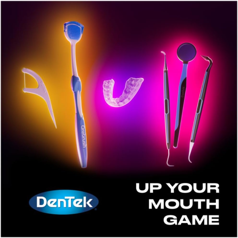 Dentek Slim Brush 32 Count Deep Clean Tight Teeth (6 Pack)