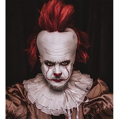 Hoedia 2 PCS Makeup Latex Bald Caps and 2 PCS Nylon Wig Caps Costume Accessories for Halloween Party Adults Kids