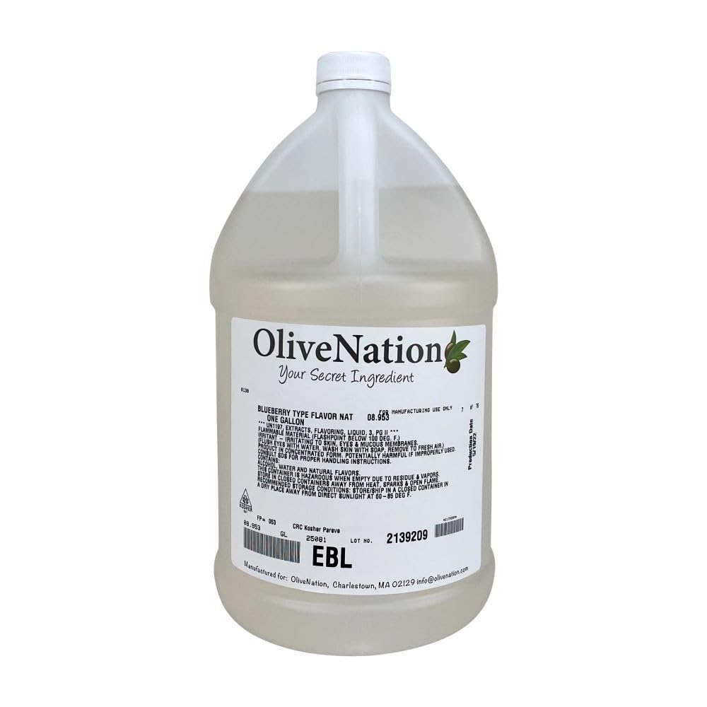 OliveNation Blueberry Flavor Extract TTB, PG Free, Natural - 8 fl oz
