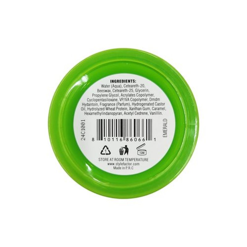 Edge Booster Style Factor Extra Strength Moisture Rich Pomade | Thick Coarse Hair (Emerald)