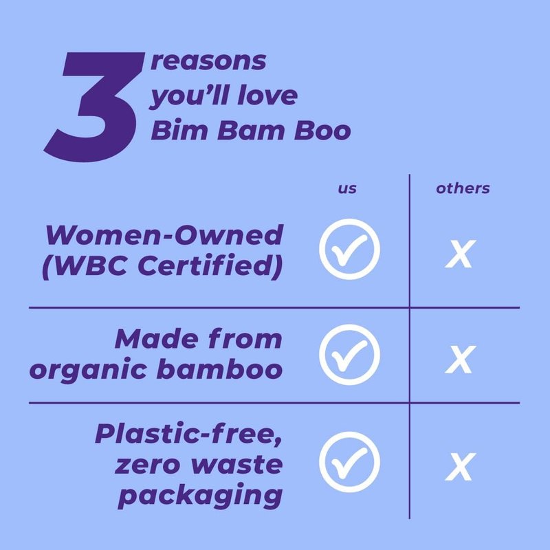 Bamboo Organic Toilet Paper - 100% Chemical-Free, Soft & Sustainable | 24 Eco-Friendly Rolls, 2 Ply, 295 Sheets