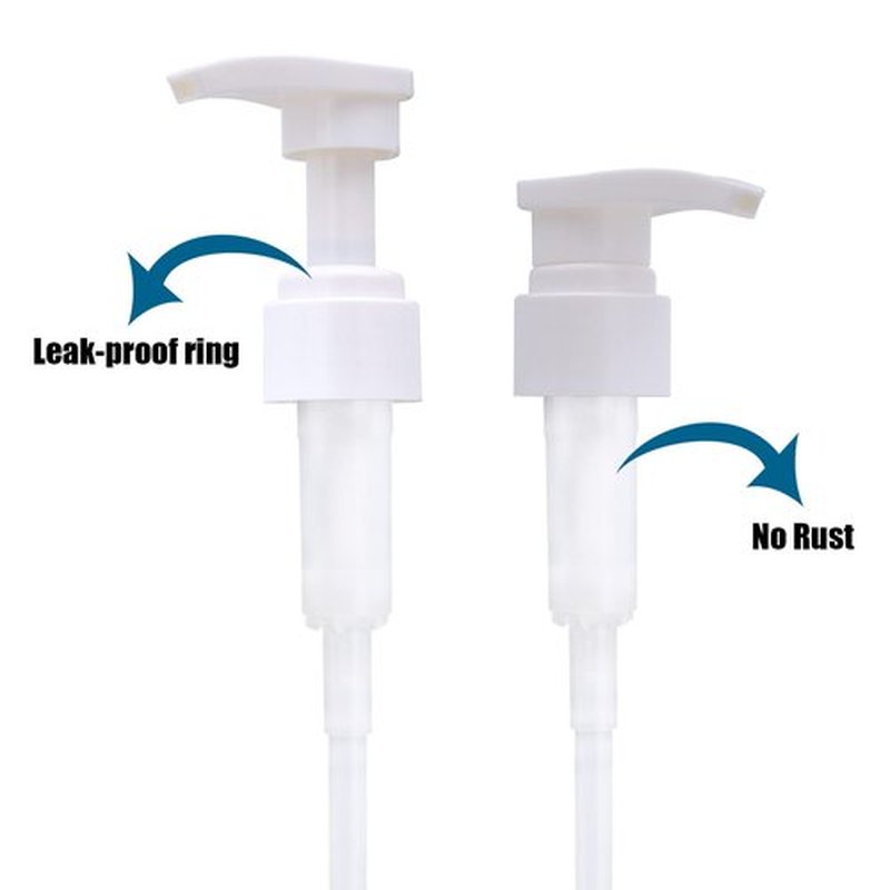 Cosywell Pump Bottle Dispenser Plastic Pump Bottles Refillable Bottles Wide Mouth Jar Style Empty Pump Bottles Bathroom Shower Containers for Lotion Shampoo Conditioner (White, 3X 1000ml)