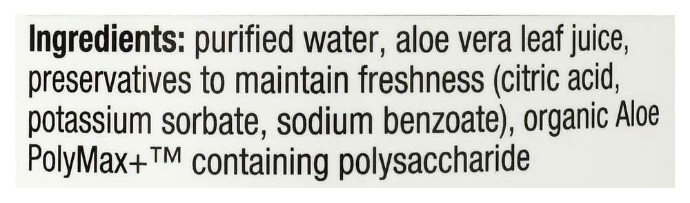 Nature’s Way Aloe Vera Leaf Juice, Flavorless Aloe Vera Juice, 33.8 Fl Oz