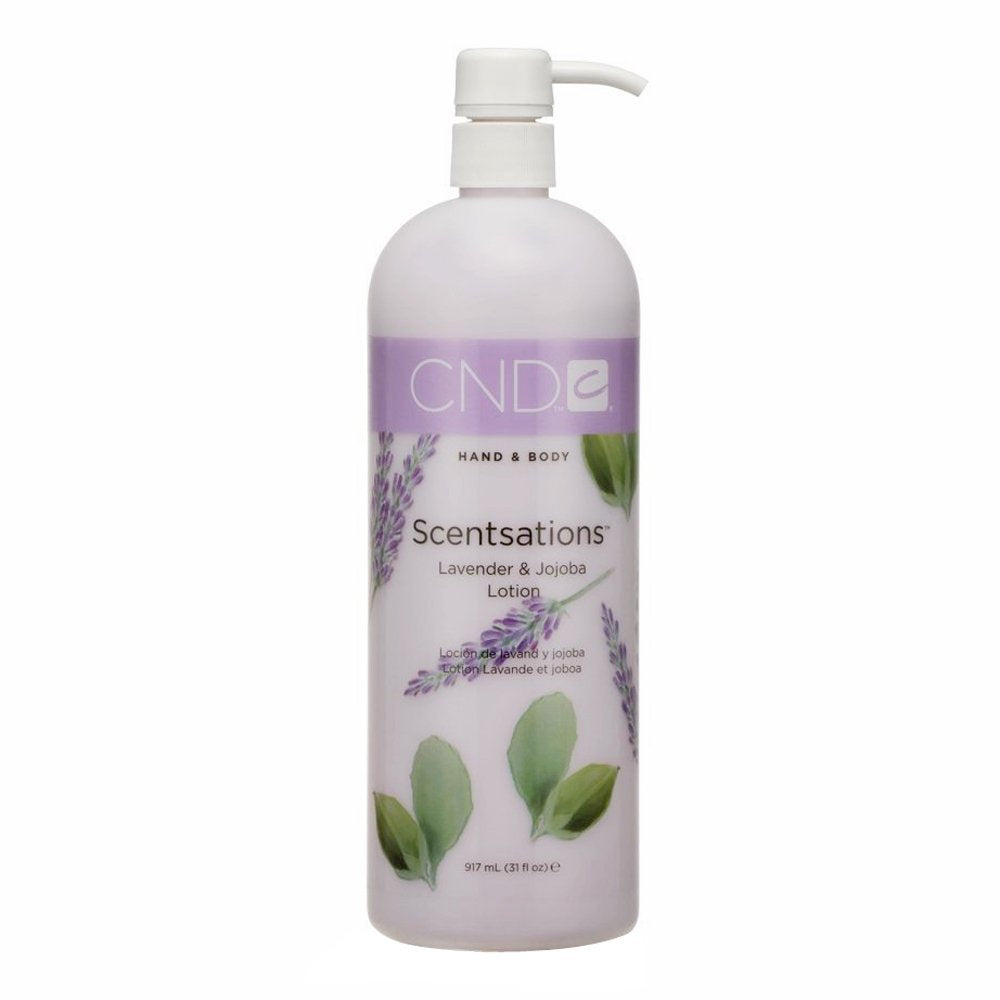 CND Scentsations Hand & Body Lotion, Lavender & Jojoba, 33 oz