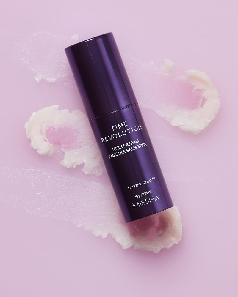 MISSHA Time Revolution Night Repair Ampoule Balm Stick - Defy Aging with the Power of Instant Wrinkle Care and Facial Rejuvenation