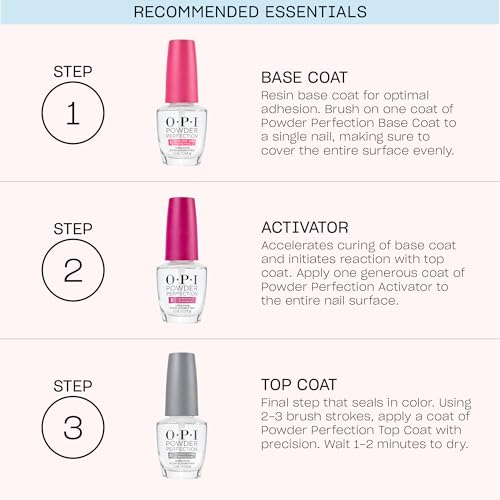 OPI Powder Perfection Flex on the Beach | Opaque Orange Orange Crème Nail Dipping Powder | Summer Make the Rules Collection