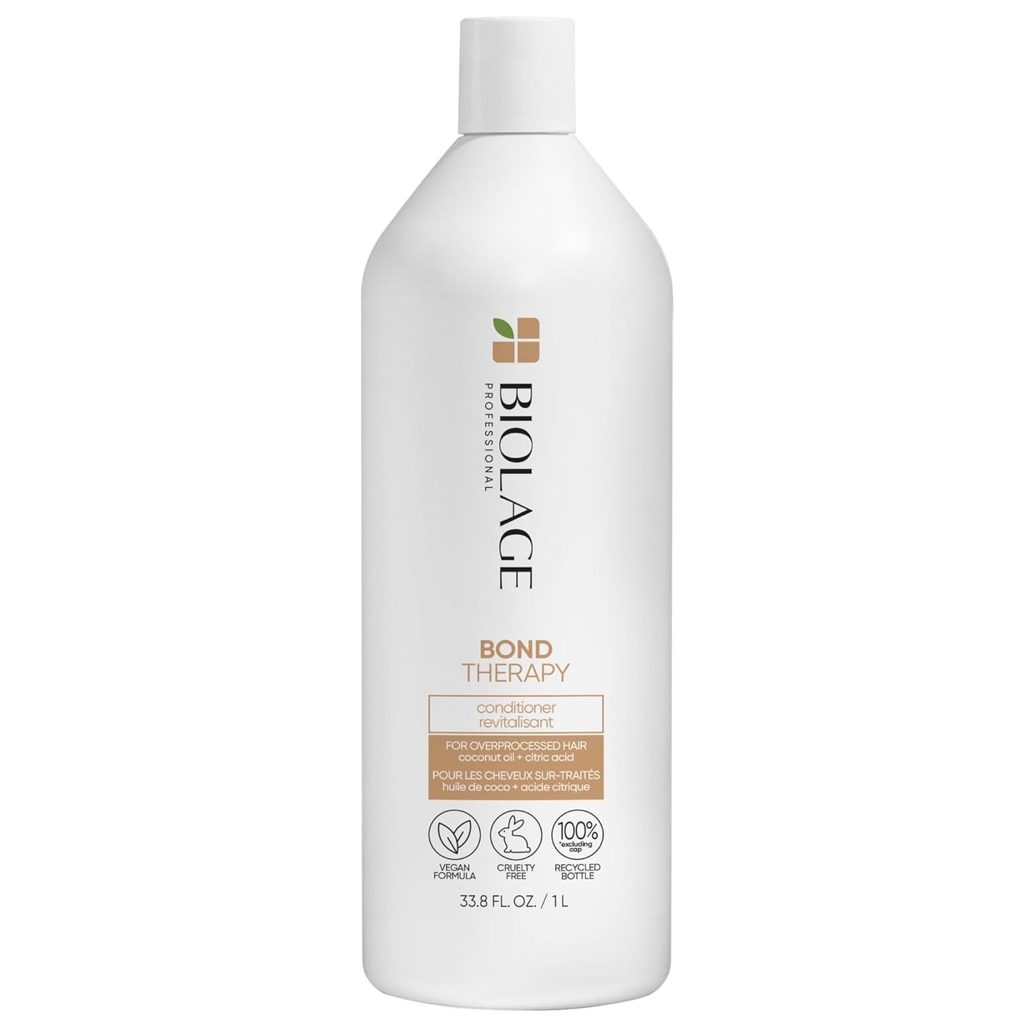 Biolage Bond Therapy Conditioner - Builds Bonds & Reduces Breakage, Paraben & Sulfate-Free, Salon Professional Conditioner