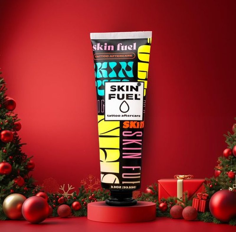 SKIN FUEL Tattoo Aftercare Cream – Tattoo Balm for New & Old Tattoos – Effective for Tattoo Healing, Brightening and Moisturizing
