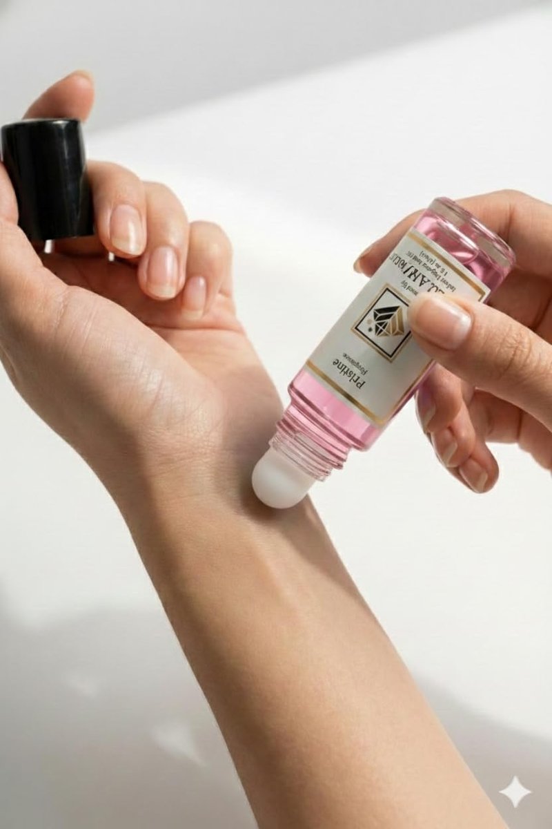 Pink PSY Body Oil Roll on 1oz Long Lasting Perfume Oil, Alcohol Free Concentrated Fragrance, Unisex Scent