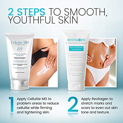 Bundle with Revitagen - For Reducing Cellulite + Stretch Marks - Restore Tight Smooth Skin (2 Items)#