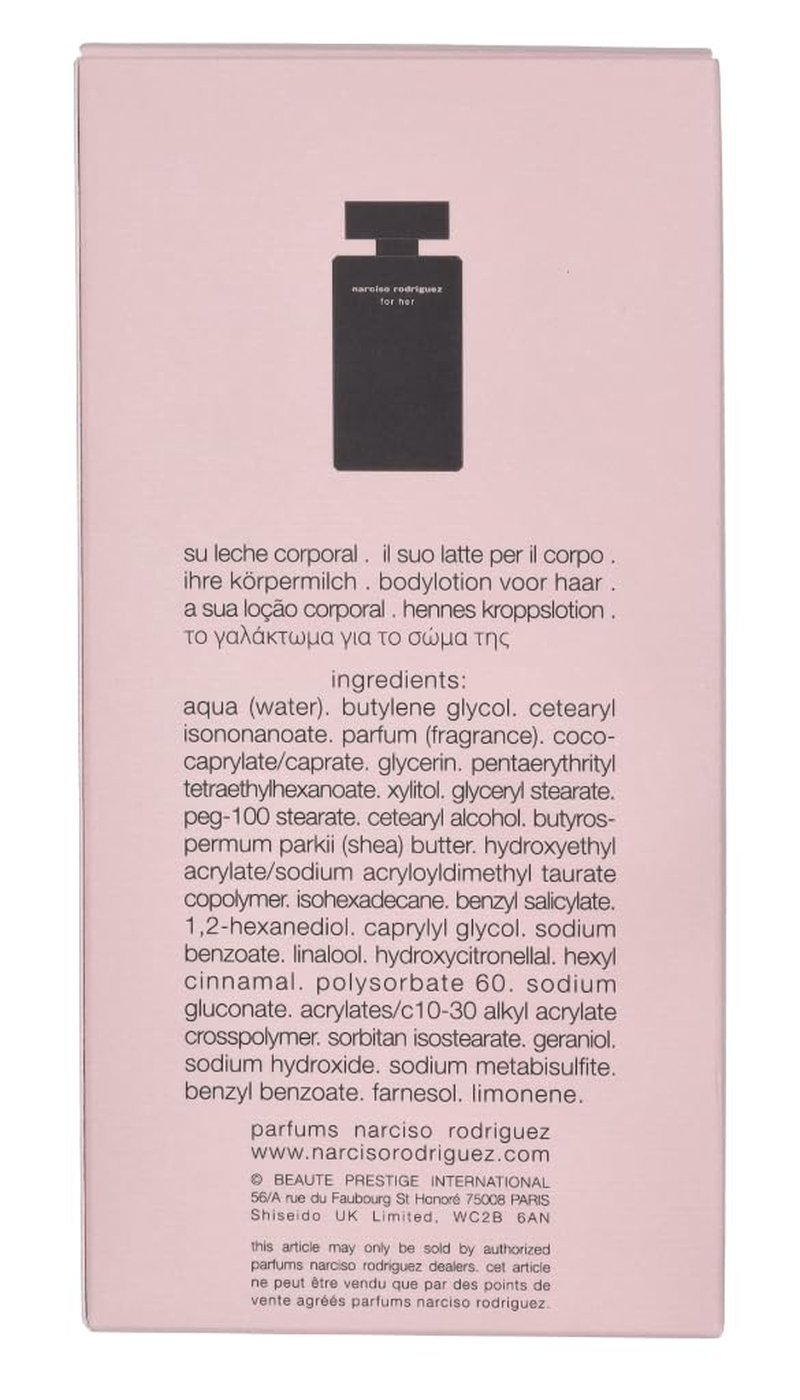 Narciso Rodriguez by Narciso Rodriguez for Women Body Defining Lotion, 6.7 Ounce