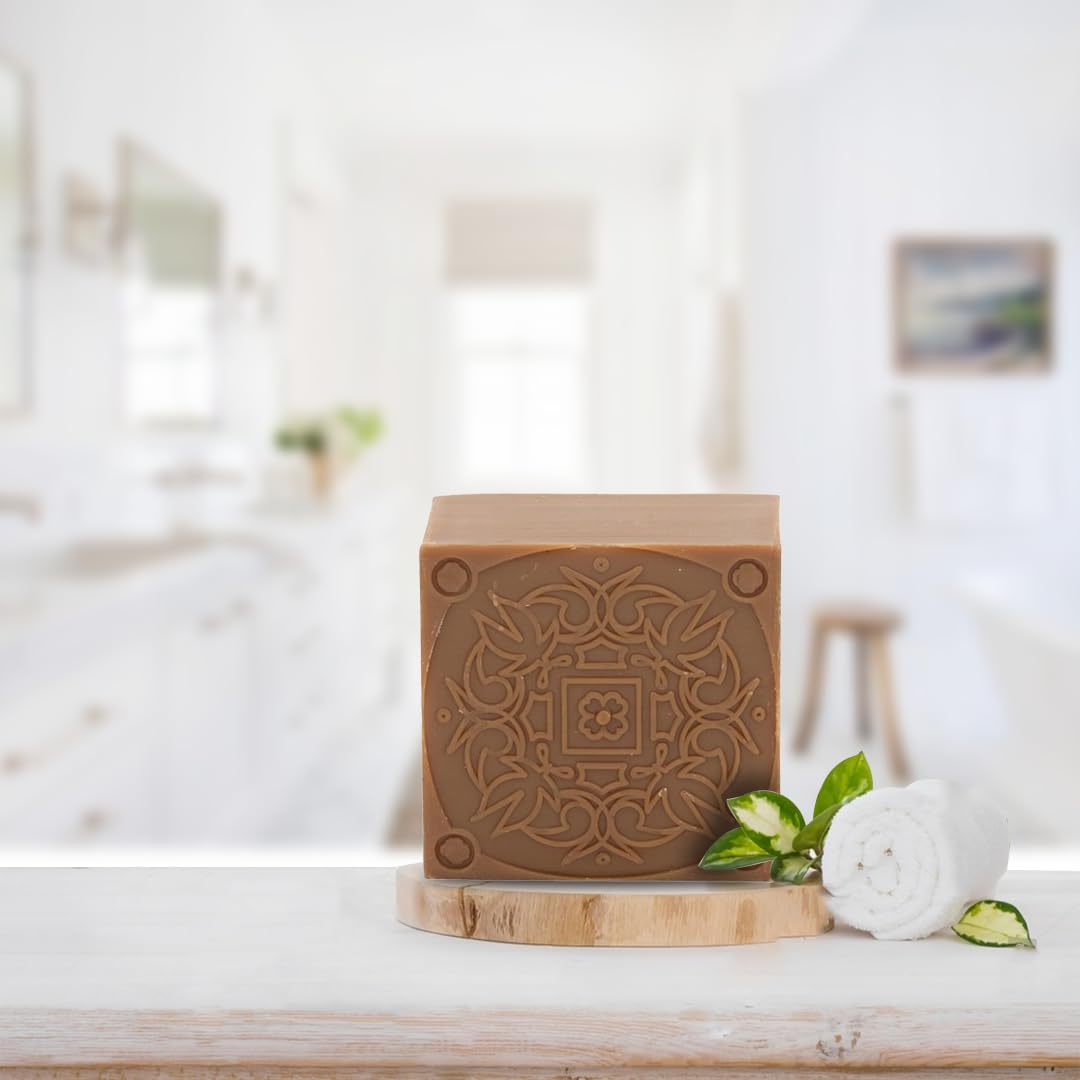 Purely Laurel Handmade Soap Bar - Natural, Moisturizing, and Luxurious Body Soap Bar with 20% Laurel Oil and 80% Olive Oil for Face, Bath, and Hair (4.5 Ounce) 1 Pack