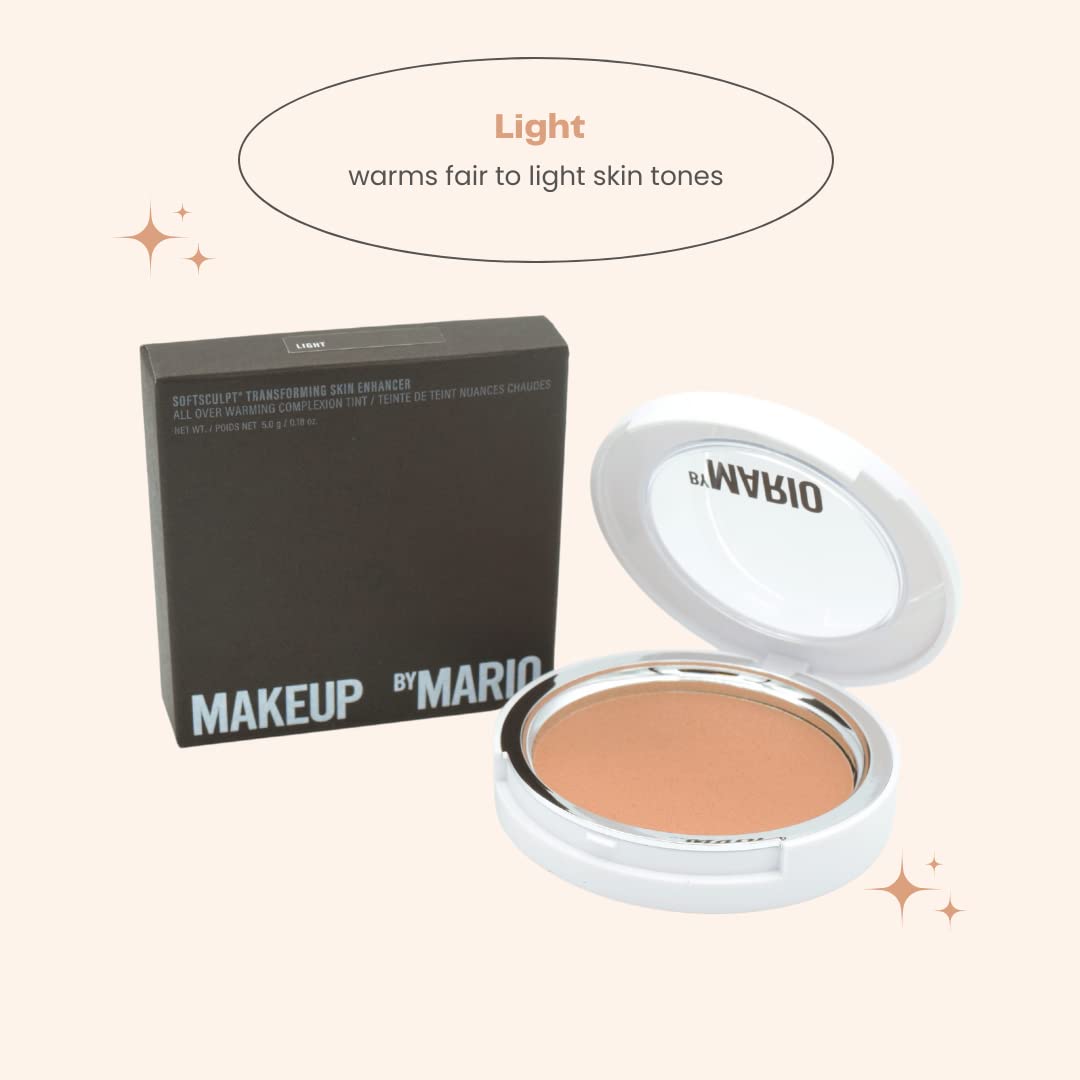 Makeup by Mario SoftSculpt Transforming Skin Enhancer - Light Warm Fair to Tones, 0.18 Ounce (Pack of 1)