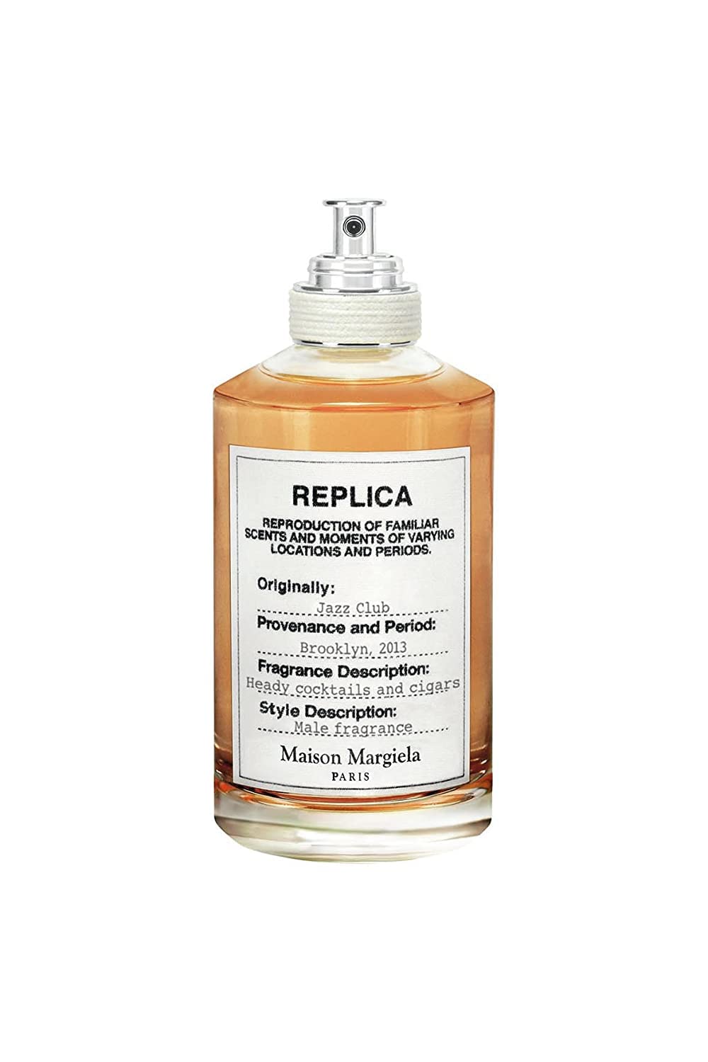 Maison Margiela REPLICA Jazz Club Eau de Toilette for Men - .34 oz. Travel Spray