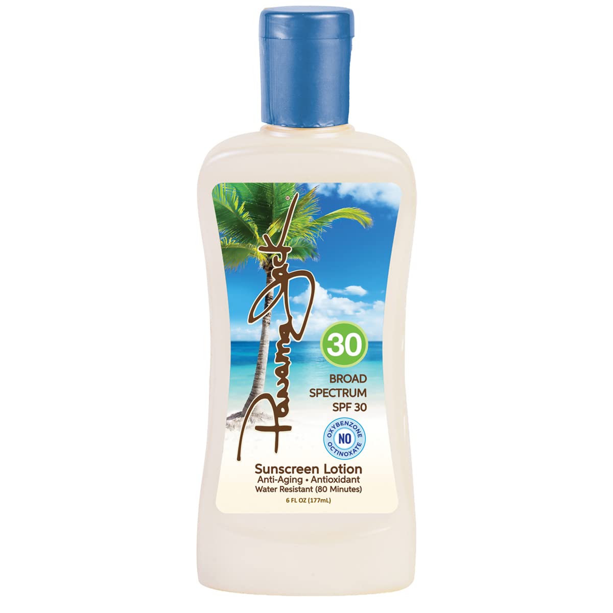 Panama Jack Sunscreen Suntan Lotion - SPF 30, Broad Spectrum UVA/UVB Protection, PABA, Paraben, Gluten & Cruelty Free, 6 FL OZ (Pack of 2)