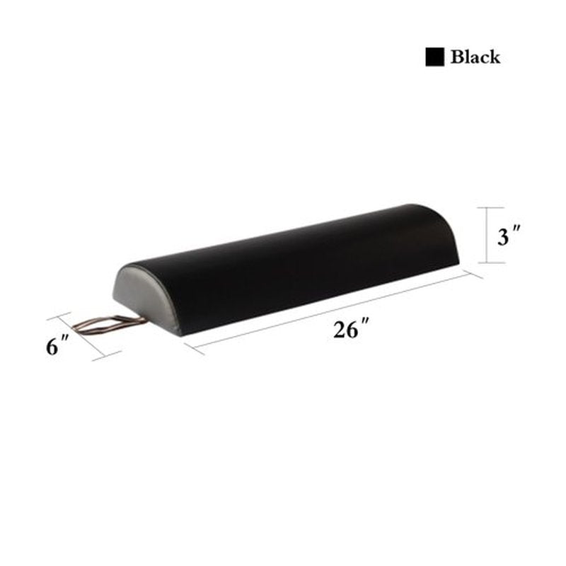 Master Massage Large 6" Semi-Round Bolster